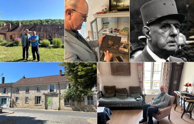 La istoricul Laurent de Gaulle, strănepotul lui Charles de Gaulle, la hanul deschis în Valmondois, în casa părintească: „Generalul a fost în această grădină, la nunta părinților mei”