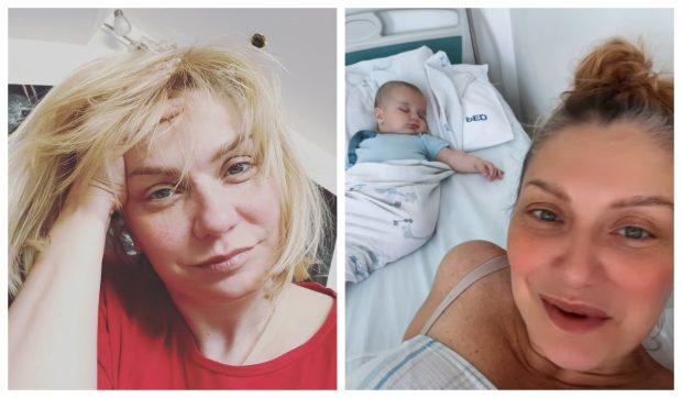 Cristina Cioran, internată cu fiul ei în spital. Max a avut nevoie de ajutorul medicilor. „Vă îmbrățișăm”