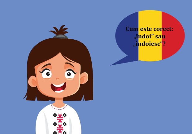 Cum este corect: „îndoi” sau „îndoiesc”?