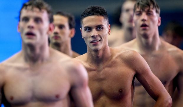 David Popovici concurează astăzi în finala de 100 de metri liber a Campionatului Mondial de la Singapore