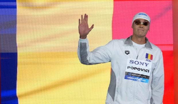 David Popovici, campion mondial: românul a câștigat aurul în finala de 200m liber, la Singapore 