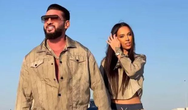 Imagini cu noua iubită a lui Dorian Popa în costum de baie. Cum a apărut Andreea pe plajă
