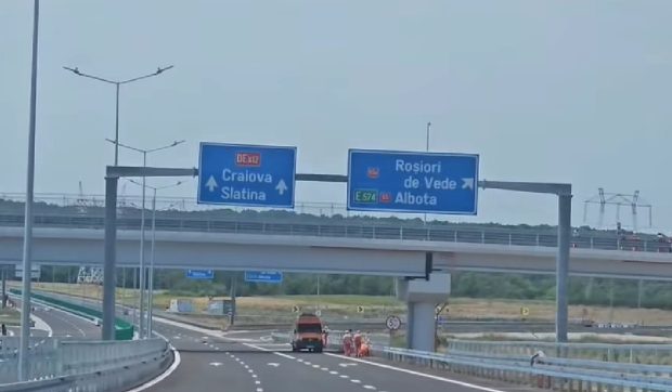 Ultimii 12 kilometri din Drumul Expres Craiova – Pitești DEx12 se vor deschide circulației până la sfârșitul lunii I VIDEO