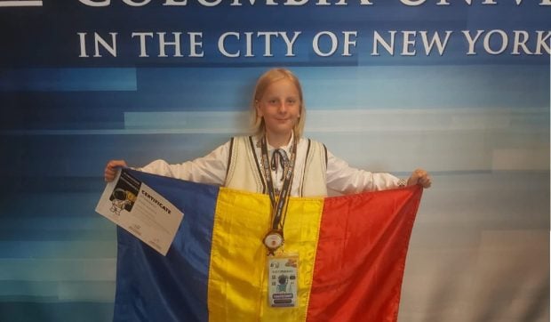 Eduard Ștefan, un elev de clasa a IV-a din Caracal, a luat premiul I la Olimpiada Internațională de Matematică Copernicus din SUA