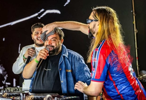 Florin Salam, invitat la show-ul lui Salvatore Ganacci de la Neversea Kapital 2025. Momentul manelistului, care a cântat două melodii, a devenit viral