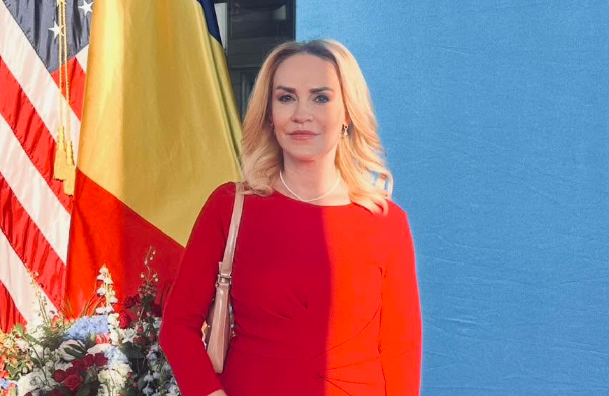 Gabriela Firea, elegantă la recepția organizată de Ambasada SUA la București de Ziua Americii. Cine a însoțit-o