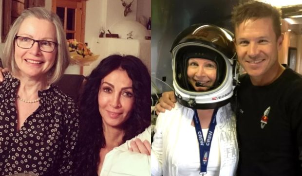 Imagini rare cu părinții lui Felix Baumgartner. Ce relație avea Mihaela Rădulescu cu familia regretatului parașutist austriac