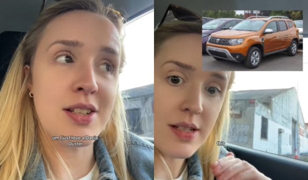 O influenceriță britanică e obsedată de Dacia Duster. Clipul publicat pe TikTok a devenit viral: „E mașina visurilor mele”