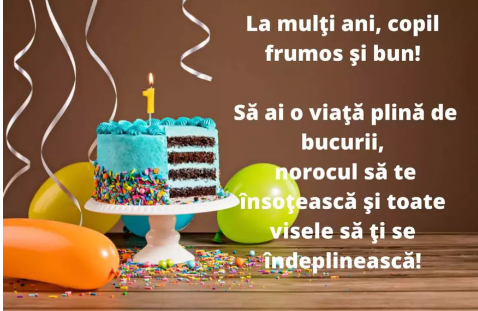 Mesaje de la mulți ani pentru fiu