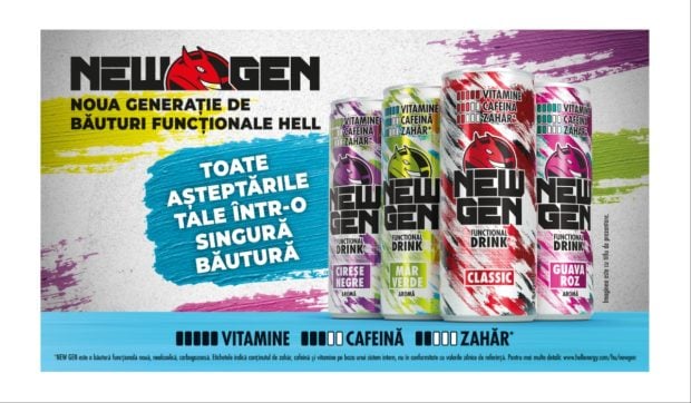 HELL NEW GEN, noua generație de băuturi funcționale de la HELL, este aici