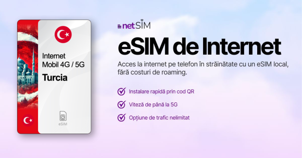 Călătorești în Turcia? Uită de roaming – netSIM îți oferă internet nelimitat la preț fix