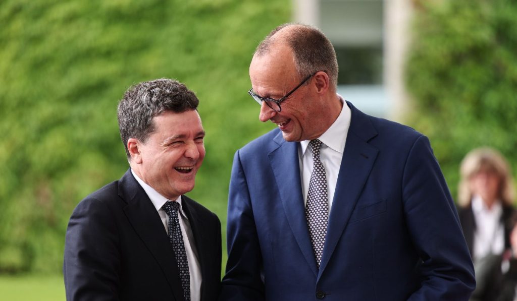 nicusor dan vizita germania 18 iulie 2025 merz