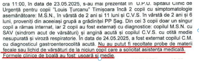 Stafilococ găsit în mâncarea din programul „Masă sănătoasă”. Un tată acuză mușamalizarea, sute de părinți apără școala. Explicația firmei de catering