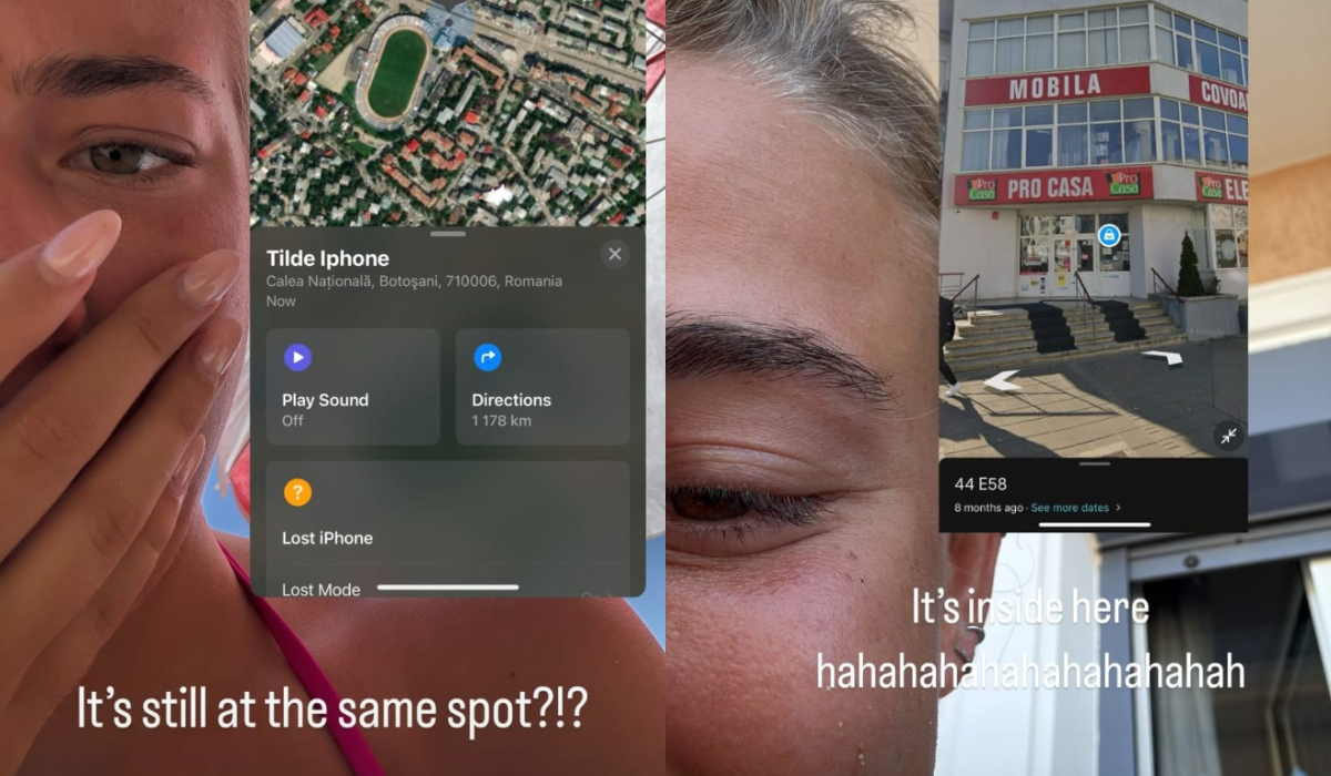 Influencer TikTok își găsește telefonul furat într-un magazin de mobilă din Botoșani: „Nu am fost niciodată”