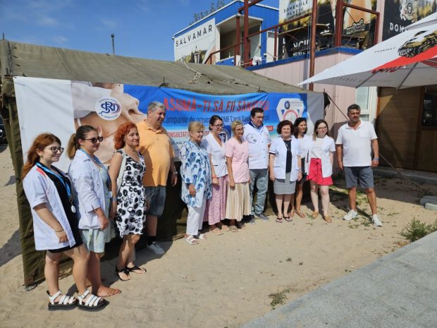 Campania de prevenție „Asumă-ți să fii sănătos!” revine pe litoral. Turiștii vor beneficia de consultații gratuite