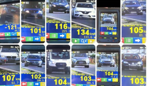Colecție de zeci de permise suspendate adunată de polițiștii din Dâmbovița