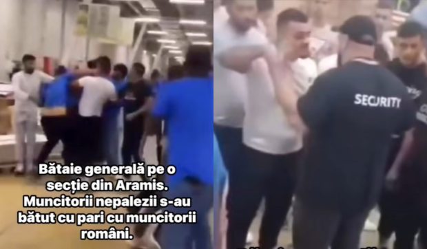 Muncitorii nepalezi și români s-au luat la bătaie în fabrica de mobilă IKEA Aramis din Baia Mare: Totul a pornit de la o cutie cu aracet
