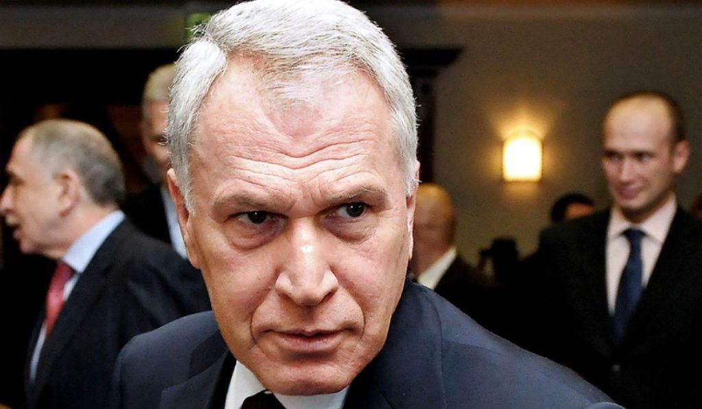 Prim plan cu Cel mai apropiat prieten al lui Putin, Iuri Kovalciuk.
