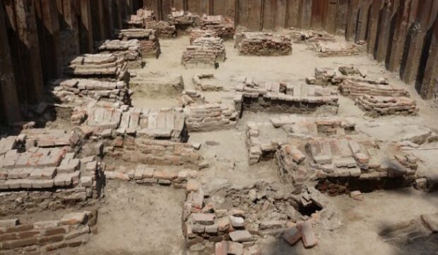 Descoperirea din curtea liceului Hașdeu din Lugoj:  „O adevărată fereastră către trecut”