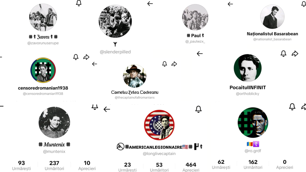 Cum a ajuns TikTok „cuib” pentru propaganda legionară. Sute de conturi împrăştie mesaje şi simboluri ilegale sub nasul autorităților
