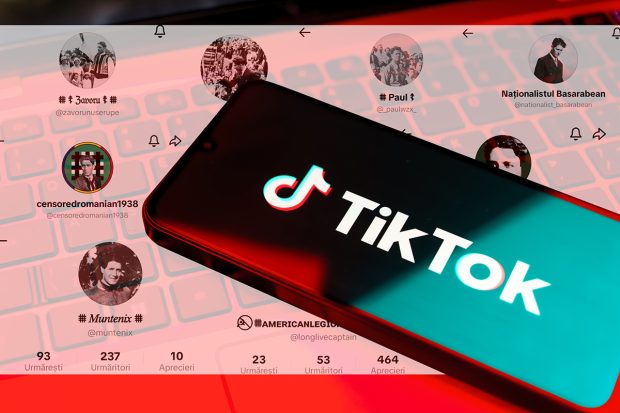 Cum a ajuns TikTok „cuib” pentru propaganda legionară. Sute de conturi împrăştie mesaje şi simboluri ilegale sub nasul autorităților