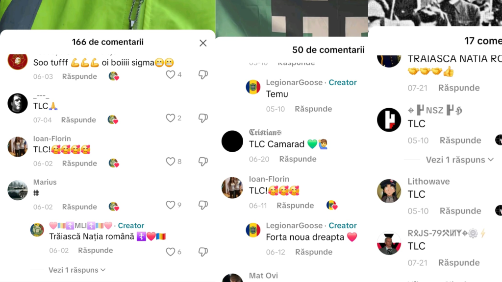 Cum a ajuns TikTok „cuib” pentru propaganda legionară. Sute de conturi împrăştie mesaje şi simboluri ilegale sub nasul autorităților