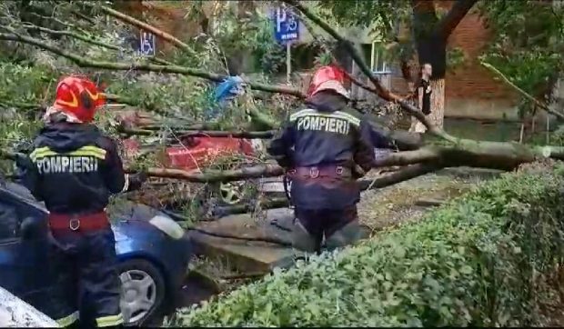Doar 13 proprietari de mașini avariate de furtuni au primit bani de la Primăria Oradea, în ultimii trei ani: „Dacă o obligă instanţa”