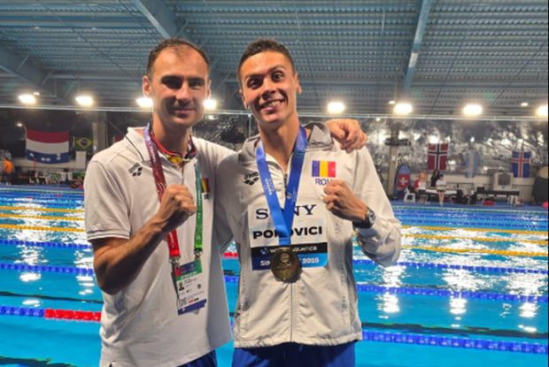 Secretul din spatele succesului lui David Popovici, dezvăluit de nutriționistul sportivului: „Victoria e mereu colectivă”