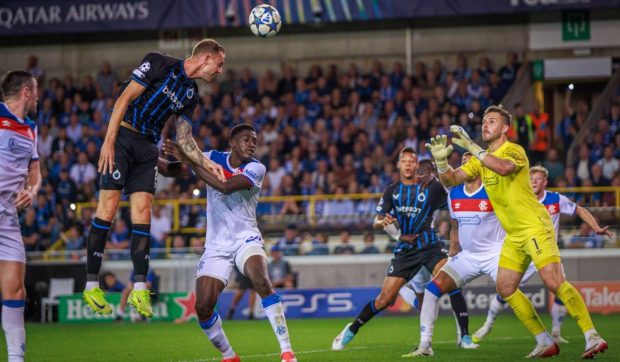 Liga Campionilor: Bruges zdrobește Rangers, Copenhaga și Benfica obțin și ele biletele pentru grupe