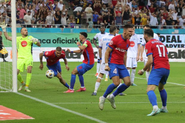 FCSB – Drita 3-2! FCSB reușește o revenire de senzație, după ce a fost condusă cu 2-0 pe Arena Națională