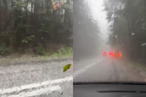 Cod roșu de vijelii și furtuni în trei județe: Grindina i-a blocat pe șoferi în trafic, inundații de proporții din cauza ploilor torențiale