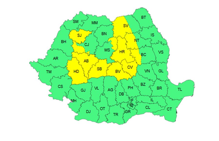 Caniculă, ploi și vijelii: România în căutarea unei respirații în mijlocul vremii capricioase! 2 furtuni
