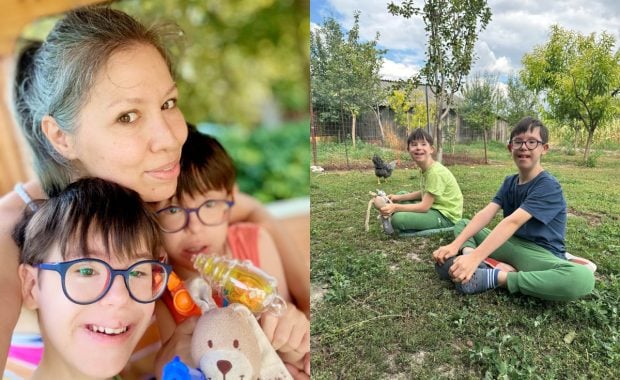 Mesajul Cristinei Bălan pentru gemenii ei, care au împlinit 12 ani. Toma și Matei au sindromul Down: „Vă rog să ne iertați pentru lipsa răbdării”