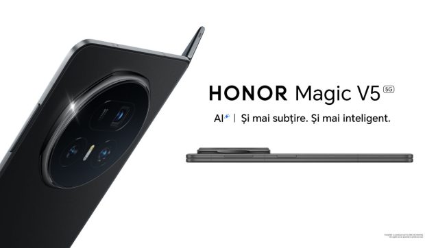 Honor a lansat Magic V5 în România, cel mai subțire telefon pliabil din lume. Preț și specificații