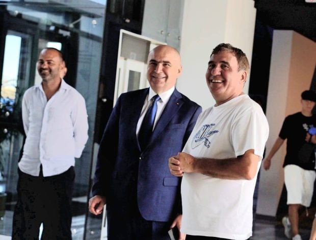 Ilie Bolojan, în vizită la Gheorghe Hagi la academia sa de fotbal din Constanța: „L-am primit cu bucurie”
