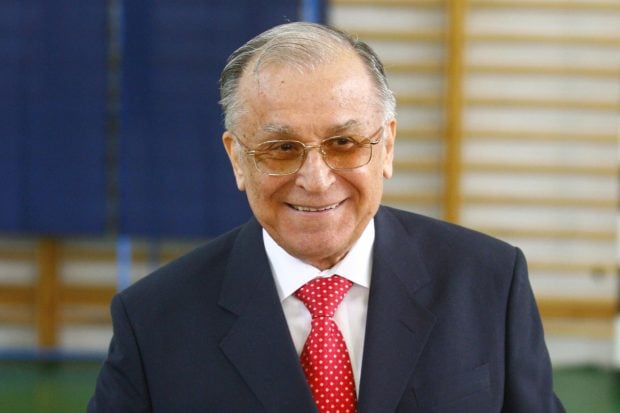 Imagini de la ultimele apariții ale lui Ion Iliescu. Cum arăta în 2022, când s-a întâlnit cu Ionuț Vulpescu, ultimul lui consilier prezidențial