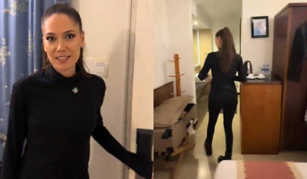 Imagine Stire Imagini cu locul în care Irina Fodor a fost cazată la Asia Express. Camera de hotel avea mucegai pe pereți: „Miroase a șosete murdare” | 2review.ro