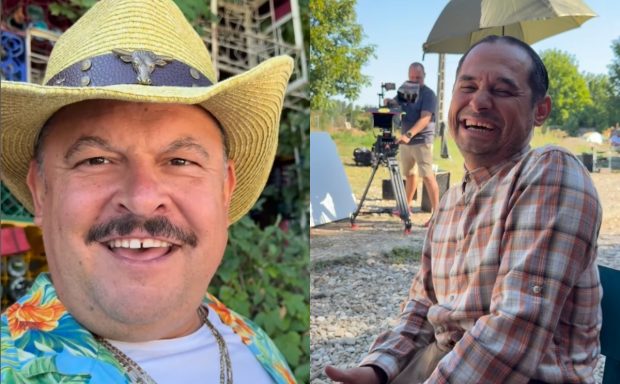 Imagine Stire Imagini de la filmările serialului „Las Fierbinți”. Ce fac Mihai Bobonete și Mihai Rait în pauze: „«S-a început» filmările, să se adune fetele” | 2review.ro