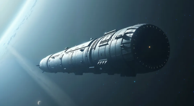 Nava spațială „Chrysalis”, lungă de 58 km, promisiunea unui drum cu 2.400 de oameni spre Alpha Centauri