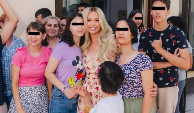 Adevărata speranță, spune vedeta despre vizita sa în România.