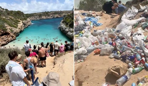 Paradisul din Spania, distrus de influenceri: turiști și gunoaie peste tot