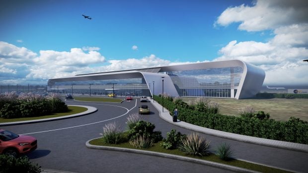Noul terminal de la Aeroportul Internațional Craiova e gata în proporție de 97%: „Se va termina până la sfârșitul anului”