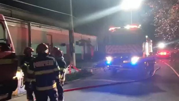 Incendiu la fabrica de arme Cugir, în hala cu muniție: a fost emis mesaj RO-ALERT