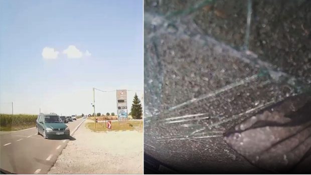 Șofer de 83 de ani, vinovat pentru un accident pe drumul Marghita-Oradea: un bărbat a evitat să-l lovească în ultima secundă și s-a răsturnat