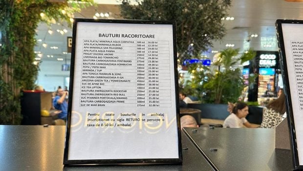 Președintele CJ Cluj, despre prețul unei sticle de apă la jumătate de litru sau un sandviș în Aeroportul Otopeni: „M-a întâmpinat tâlhăria oficializată”