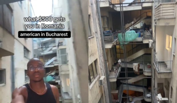 Un american a rezervat o cazare de 500 de dolari în București, dar când a ajuns a fost îngrozit: „Cred că așa arată luxul aici”