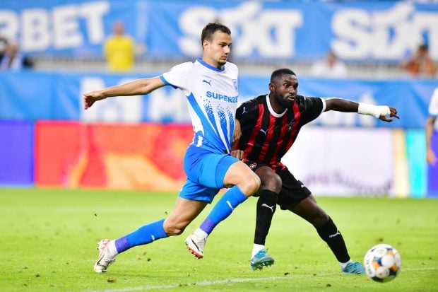 Universitatea Craiova a câștigat cu Spartak Trnava, primul meci din turul 3 preliminar din Conference League