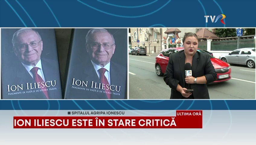 Ilinca Nazarie a adus informații de la spitalul unde se află internat Ion Iliescu