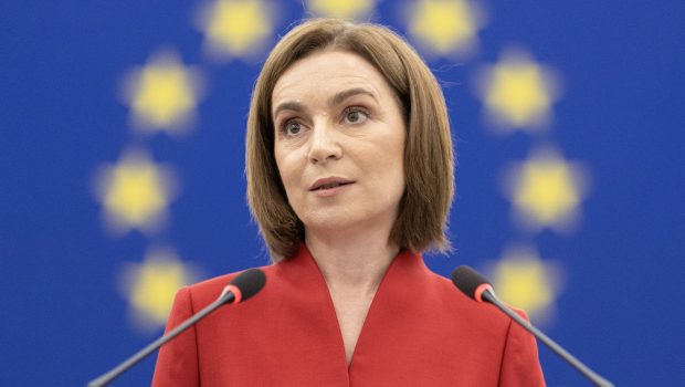 Maia Sandu le-a predat parlamentarilor europeni o lecție despre cum se combate propaganda rusă: „Ținta finală este Europa”