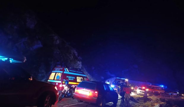 Motociclist rănit grav pe Transfăgărășan, în zona Bâlea Lac. Tânărul a lovit o bornă kilometrică